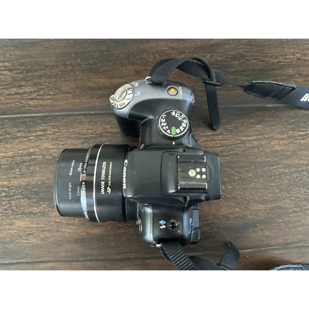 Canon PowerShot SX10 IS 10MP Digital Camera 20x Optical Zoom Flip Screen Tested